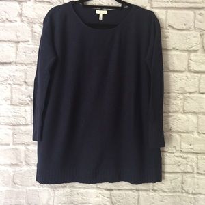 Joie Zephrine Crew Neck Tunic Sweater Sz S